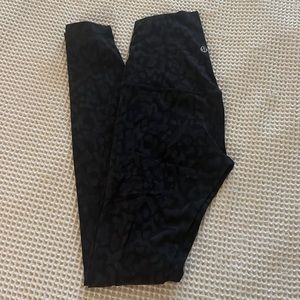 Lululemon Align Leggings 28” sz 2 black camo